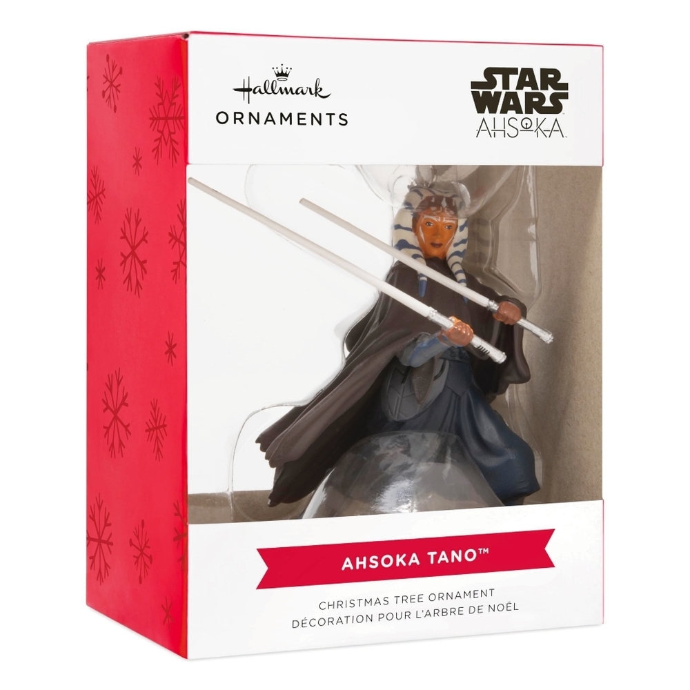 💙2/$8💙 Hallmark Star Wars Ahsoka Tano Christmas Ornament